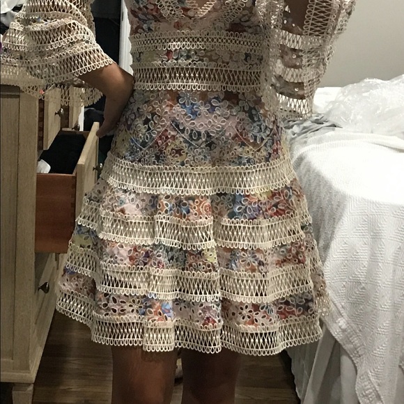 Few Moda Lovelorn Floral Flutter Dress XS - Picture 2 of 3